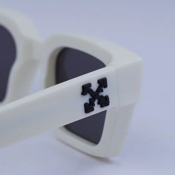 Off-White OERI008 VIRGIL 0107 Sunglasses White Square Frame  display picture 3